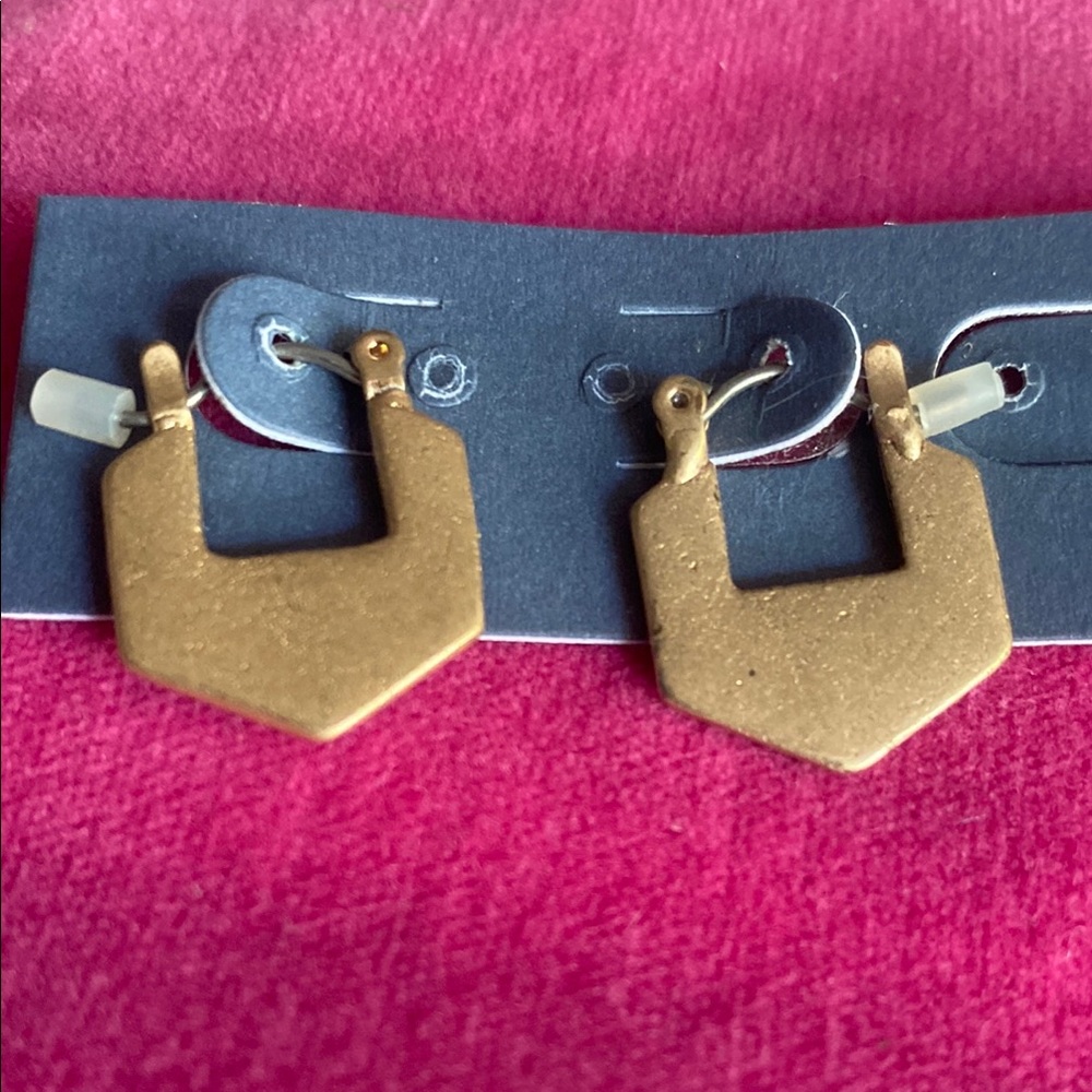 Gold Geometric Earrings